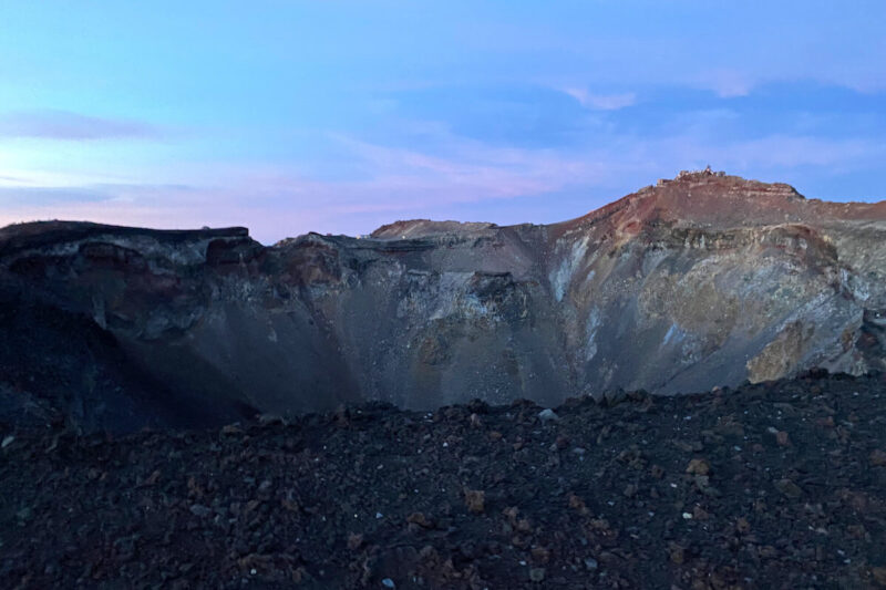 富士山火口
