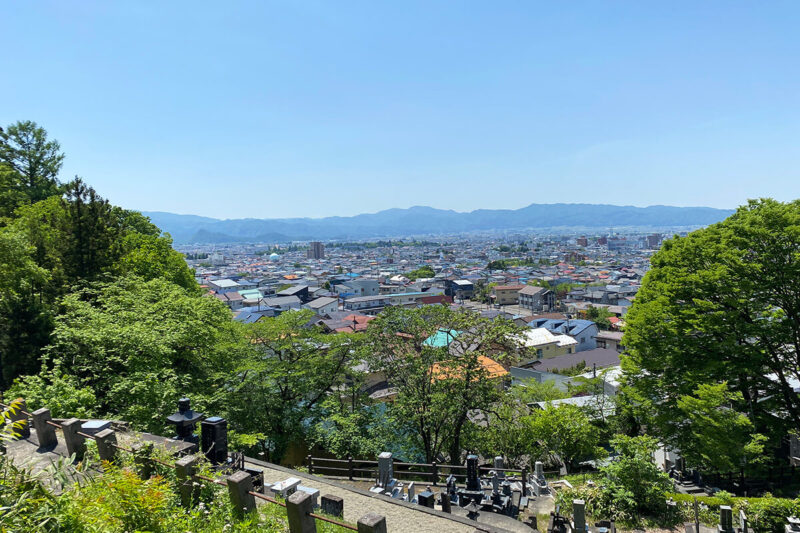 飯盛山からの眺め